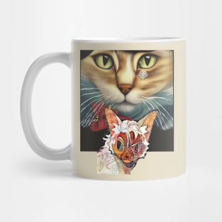 Anime Christmas Cat Mug